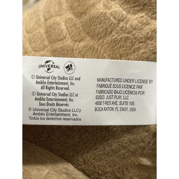 Jurassic World Large T-Rex Plush Stuffed Animal Dinosaur 12.5 inches tall - Picture 8 of 9